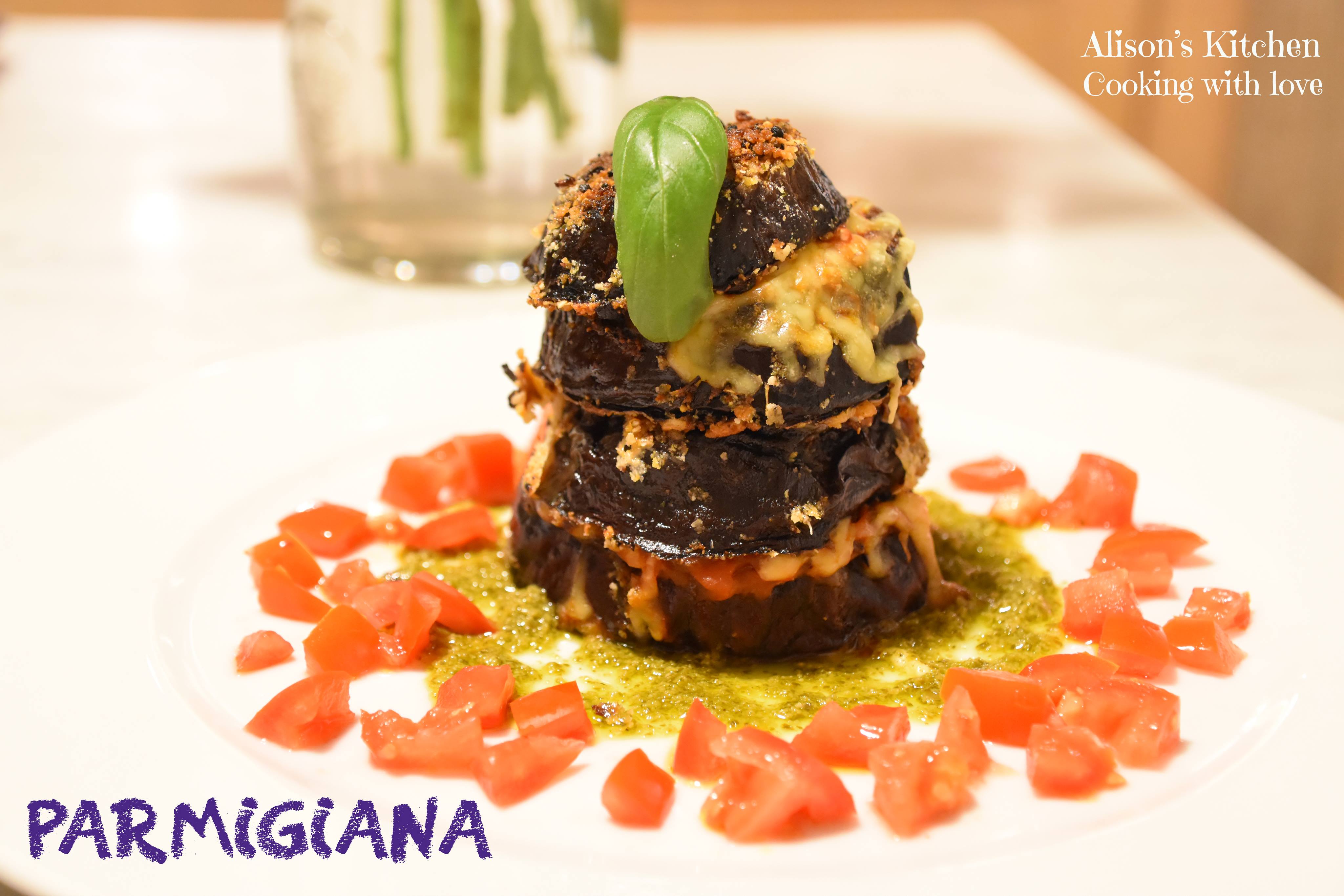 Aubergine Parmigiana