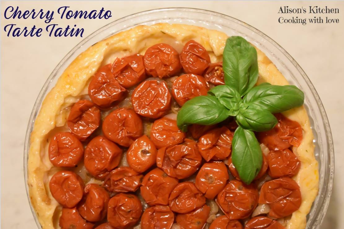 Cherry Tomato Tarte Tatin