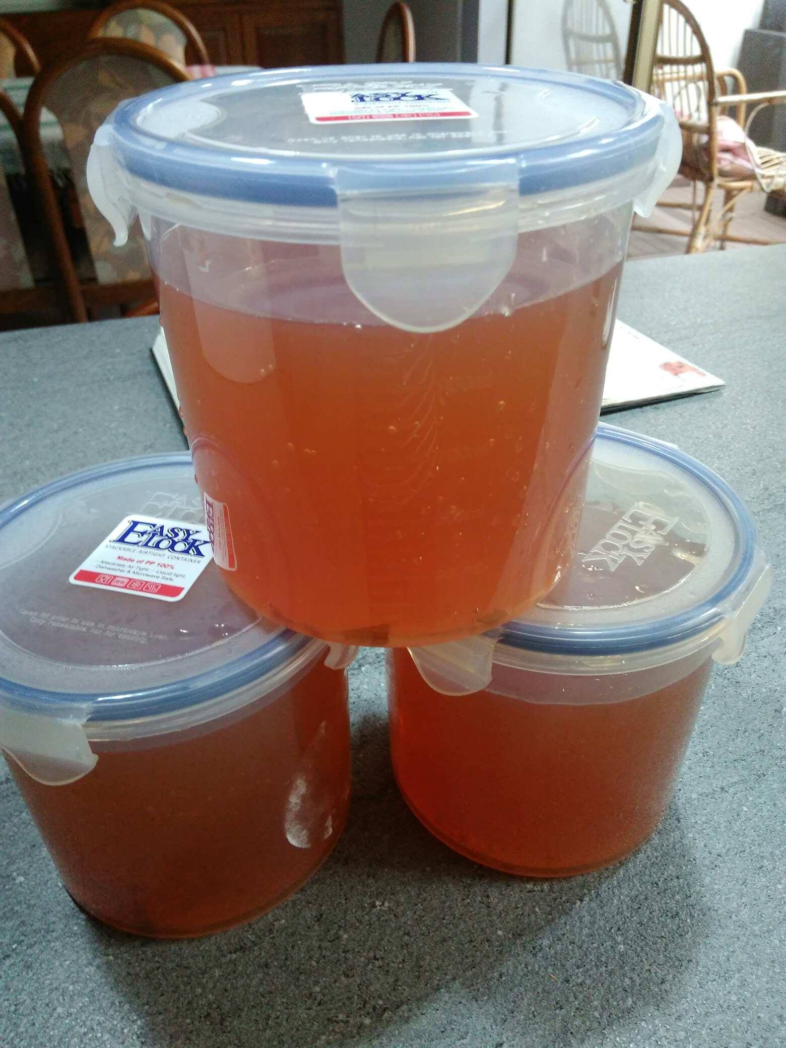 vegetable stock from waste ready