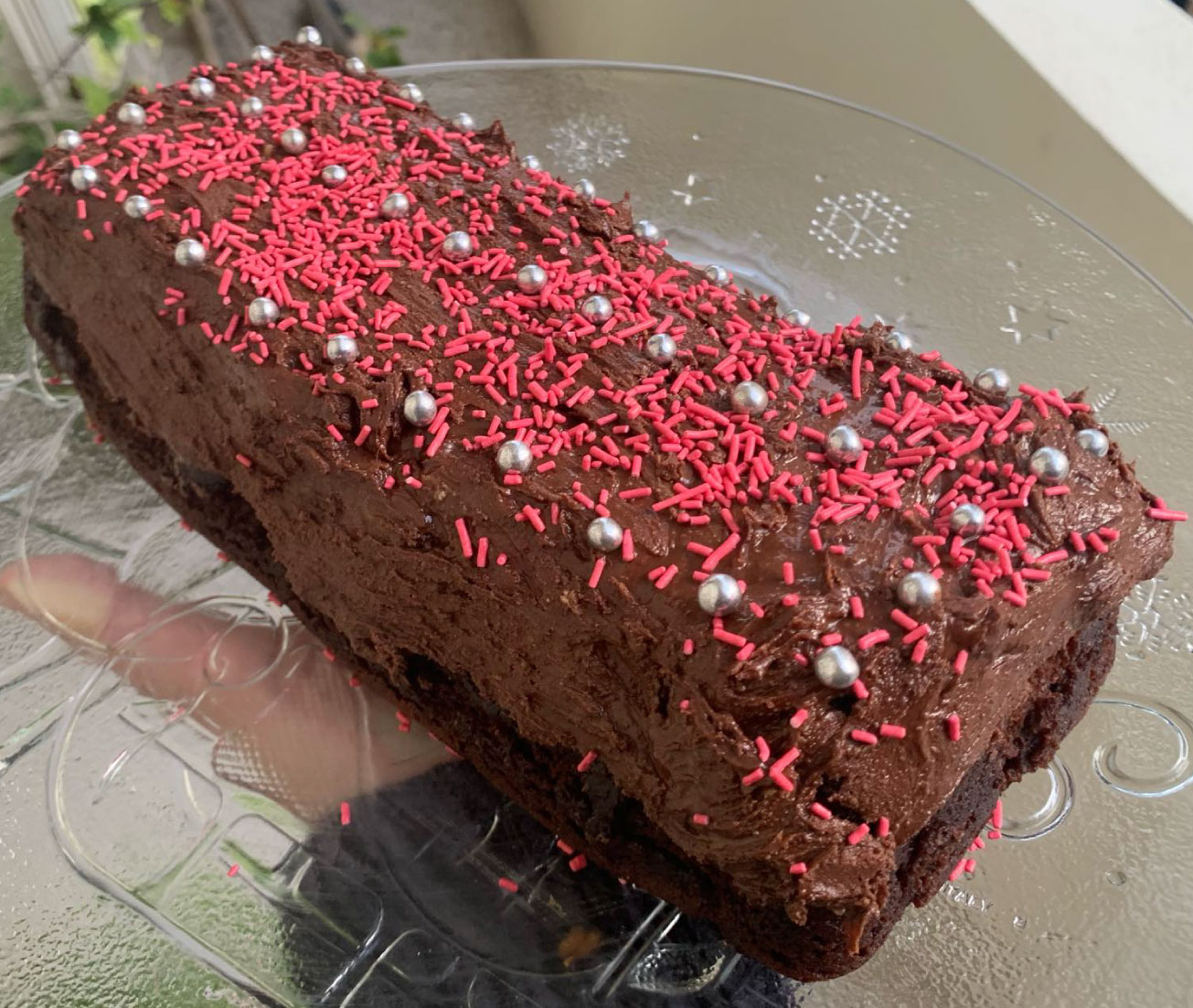 Vegan and Gluten-Free Chocolate Loaf Cake 2