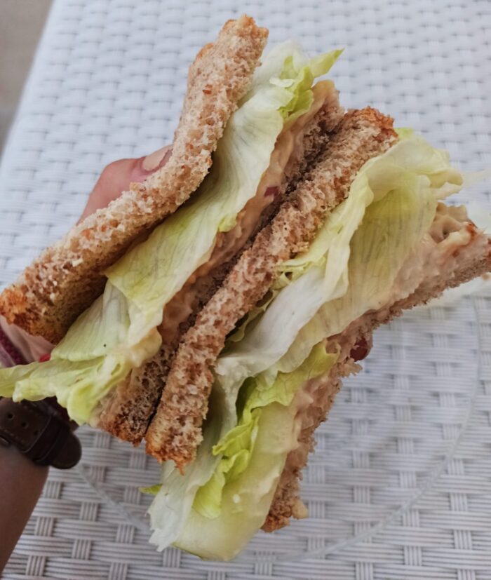 Butter bean tuna salad sandwich recipe