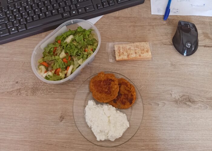 Red lentil patties