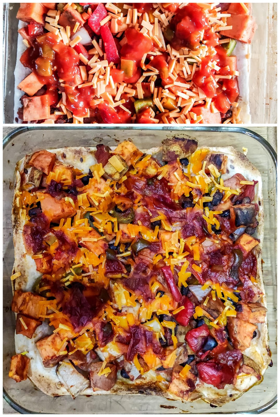 Sweet Potato Black Bean Bake Veggy Malta