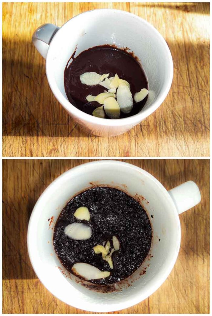 Gluten Free Chocolate Almond Mug Cake Veggy Malta
