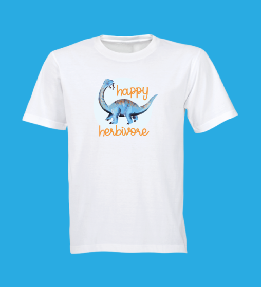 happy-herbivore t-shirt