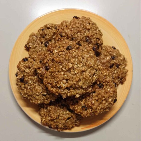 Easy-oatmeal-cookies-no-banana-vegan