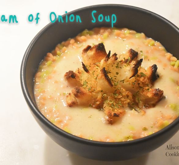 cream of onion soup