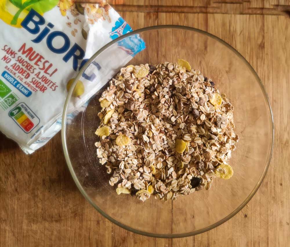 Céréales muesli sans sucres ajoutés Bio BJORG