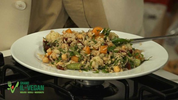 Fresh-vegetable-salad-with-rice-vegan-recipe